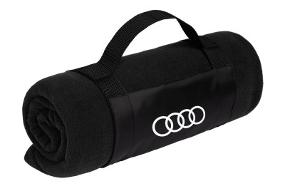 Флисовый плед Audi Sport Fleece Blanket, Black