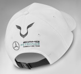 Бейсболка Mercedes F1 Cap Lewis Hamilton, Edition 2022, White, артикул B67997531