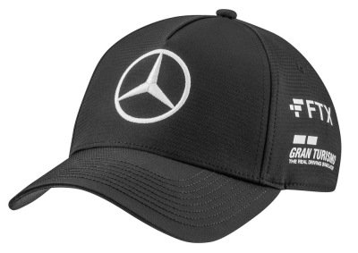 Бейсболка Mercedes F1 Cap Lewis Hamilton, Edition 2022, Black