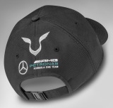 Бейсболка Mercedes F1 Cap Lewis Hamilton, Edition 2022, Black, артикул B67997512