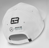 Бейсболка Mercedes F1 Cap George Russell, Edition 2022, White, артикул B67997999