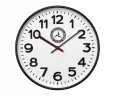 Настенные часы Mercedes-Benz Wall Clock, Classic Logo, White/Black