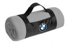Флисовый плед BMW Fleece Travel Blanket, Grey