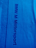 Флисовый плед BMW Fleece Travel Blanket, Blue, артикул 80232A25151