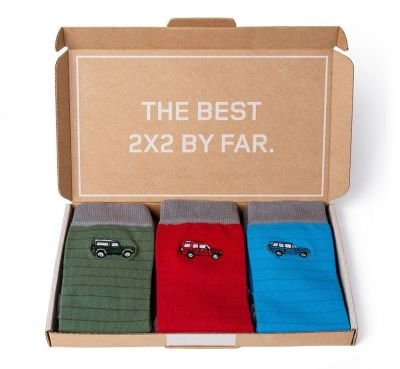 Набор из трех пар носков Land Rover Heritage Socks 3-Pair Gift Set