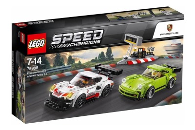 Детский конструктор LEGO Technic Porsche 911 RSR and 911 Turbo 3.0