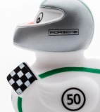 Уточка для ванной Porsche Museum Duck 911R 2017, №50, helmet silver, артикул MAP07006917