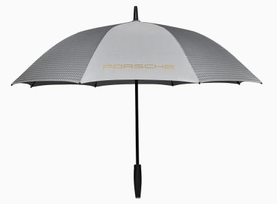 Большой зонт-трость Porsche Stick Umbrella – Heritage, Grey/Gold