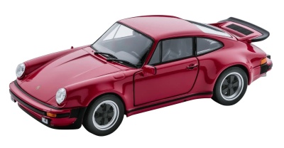 Модель автомобиля Porsche 911 (930) Turbo, Scale 1:24, Strawberry Red