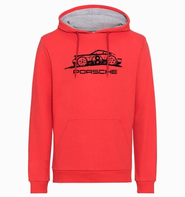 Мужская толстовка Porsche Men's Hoodie Essential, Red