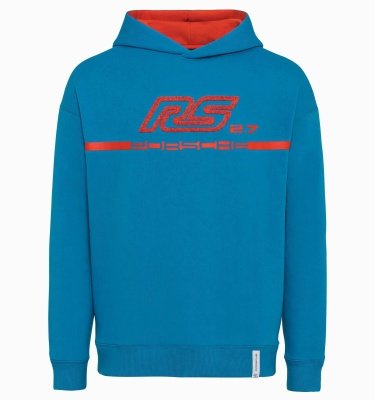 Мужская толстовка Porsche Men's Hoodie RS 2.7, Blue/Red