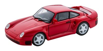 Модель автомобиля Porsche 959, Scale 1:24, Red