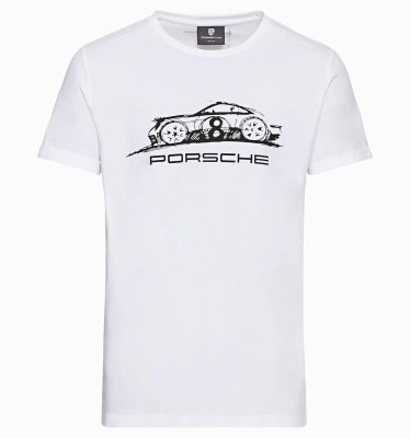 Мужская футболка Porsche Men's T-Shirt Essential, White