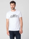 Мужская футболка Porsche Men's T-Shirt Essential, White, артикул WAP7230XS0NPOR