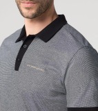 Мужская рубашка-поло Porsche Men's Polo shirt – Heritage, Grey, артикул WAP3200XS0PHRT