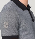Мужская рубашка-поло Porsche Men's Polo shirt – Heritage, Grey, артикул WAP3200XS0PHRT