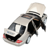 Модель автомобиля Mercedes-Benz S 600 Long V220 (2000-2005), 1:18 Scale, Cubanite Silver, артикул B66040660