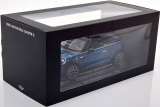 Модель автомобиля MINI Cooper S Cabrio, Island Blue, Scale 1:18, артикул 80435A21540