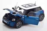 Модель автомобиля MINI Cooper S, Island Blue, Scale 1:18, артикул 80435A21537