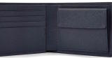 Кожаное портмоне BMW Fashion Wallet with Coin Compartment, Blue, NM 2023, артикул 80215A51739