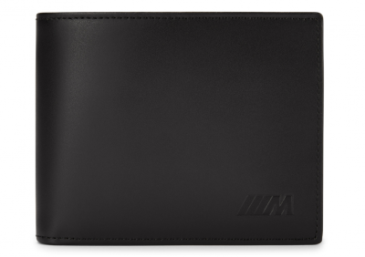 Кожаный кошелек BMW M Wallet with Coin Compartment, Black