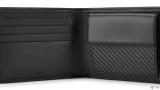 Кожаный кошелек BMW M Wallet with Coin Compartment, Black, артикул 80215A51743