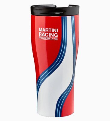 Термокружка Porsche Thermal Beaker, Martini Racing, Red/White/Blue