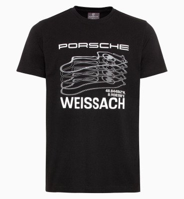 Футболка унисекс Porsche Weissach T-shirt - Essential Collection, Unisex, Black