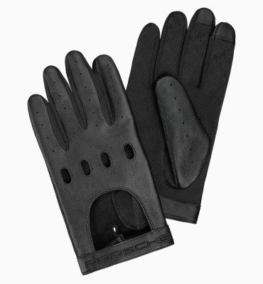 Кожаные водительские перчатки Porsche Leather glove unisex – Heritage