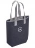 Сумка для покупок Mercedes Star Shopping Bag, Dark Blue/Grey