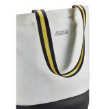 Сумка для покупок Mercedes-AMG Shopping Bag, Black/White/Yellow, артикул B66959343