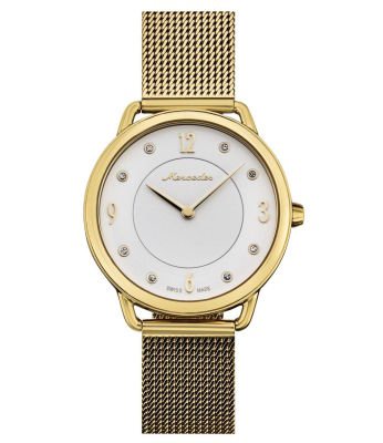 Женские наручные часы Mercedes-Benz Women’s Watch, Classic Lady, silver/gold