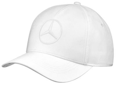 Бейсболка Mercedes Baseball Cap, Classic Star Logo, White