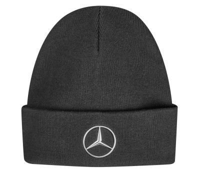 Вязаная шапка Mercedes-Benz Knitted Hat, Black
