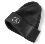 Вязаная шапка Mercedes-Benz Knitted Hat, Black, артикул B66959604