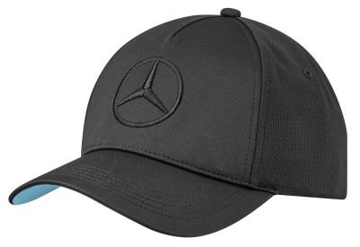 Бейсболка Mercedes Baseball Cap, Black/Turquoise