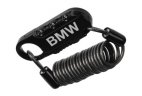 Тросовый велозамок BMW Bicycle Compact Lock, Black