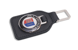 Брелок BMW-ALPINA Leather Key Ring, Black, артикул FT99995100296