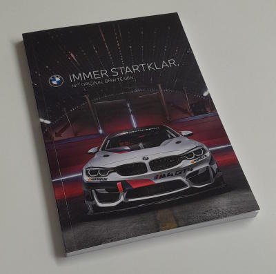 Блокнот BMW Notebook, Immer startklar