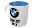 Керамическая кружка BMW Drivers Only Mug, Nostalgic Art, 330ml