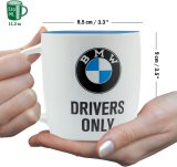 Керамическая кружка BMW Drivers Only Mug, Nostalgic Art, 330ml, артикул NA43051