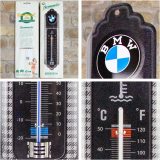 Термометр BMW Classic Pepita Retro Thermometer, Nostalgic Art, артикул NA80323