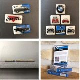 Набор магнитов на холодильник BMW Vinage Cars Fridge Magnets, Nostalgic Art, артикул NA83078