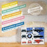 Набор магнитов на холодильник BMW Vinage Cars Fridge Magnets, Nostalgic Art, артикул NA83078