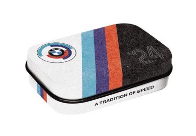 Металлическая коробка BMW A Tradition Of Speed Mint Box, Nostalgic Art