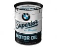 Копилка бочка BMW Retro Money Box - Superior Motor Oil, Nostalgic Art