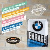 Металлическая пластина BMW Garage Tin Sign, 30x40, Nostalgic Art, артикул NA23211