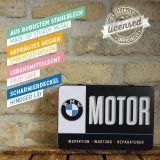 Металлическая коробка BMW Retro Storage Container Flat, Nostalgic Art, артикул NA30737