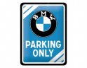 Металлическая пластина BMW Parking Only Tin Sign, 15x20, Nostalgic Art