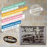 Металлическая пластина Ford Mustang The Boss Tin Sign, 30x40, Nostalgic Art, артикул NA23311